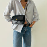 Chanel Bias Stitch Classic Flap