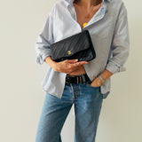 Chanel Bias Stitch Classic Flap