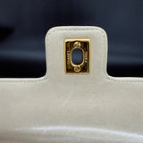 Chanel Chevron Turnlock Shoulder Bag