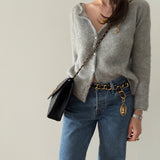 Chanel Big Logo Envelope Flap Bag