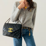 Chanel Big Logo Envelope Flap Bag