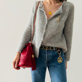 Chanel Matelasse Bucket Bag in Red
