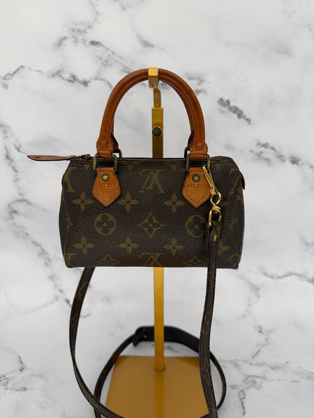 Louis Vuitton Nano Speedy Bandoulière