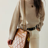 Chanel Matelasse Chain Bag in Caramel