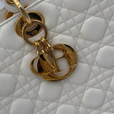 Dior Large Lady Dior in Cream Color