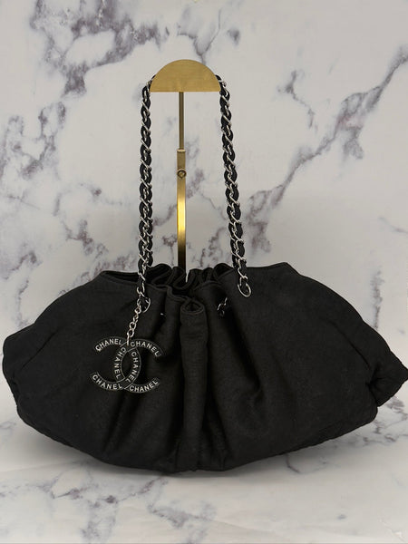 Chanel Melrose Canvas Tote