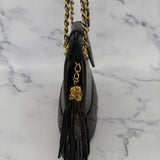Rare Chanel Coco Mark Double Chain Bag