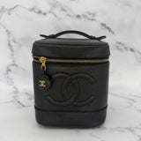 Chanel Vintage Caviar Vanity Case