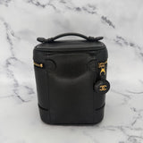 Chanel Vintage Caviar Vanity Case