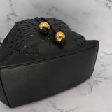 Chanel Triple Coco Caviar Drawstring Bag