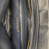 Chanel CC  Matelasse Shoulder Bag in Red and Navy