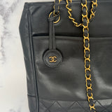 Chanel Iconic Lambskin Chain Tote