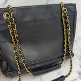 Chanel Iconic Lambskin Chain Tote