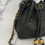 Chanel Caviar Decacoco Drawstring Bag