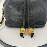 Chanel Caviar Decacoco Drawstring Bag