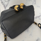 Chanel Caviar Decacoco Drawstring Bag