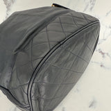 Rare Chanel Gabrielle Bucket Bag in Navy