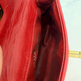 Chanel Matelasse Belt Bag in Red