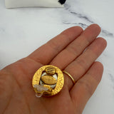 Chanel CC Pearl Earrings