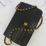 Chanel Mademoiselle Classic Flap in Navy