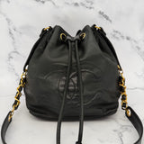Chanel Decacoco Drawstring Bag in Lambskin