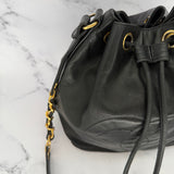 Chanel Decacoco Drawstring Bag in Lambskin