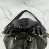 Chanel Decacoco Drawstring Bag in Lambskin