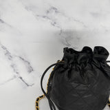 Chanel Coco Mark Mini Drawstring Bag