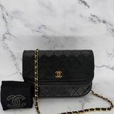 Chanel Half Moon Double Flap
