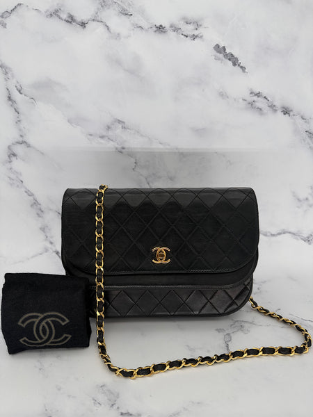 Chanel Half Moon Double Flap