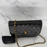 Chanel Half Moon Double Flap