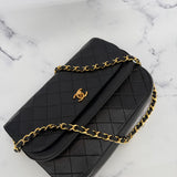 Chanel Half Moon Double Flap