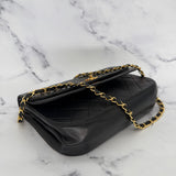 Chanel Half Moon Double Flap