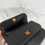 Chanel Half Moon Double Flap