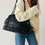 Chanel Frame Tote in Soft Lambskin