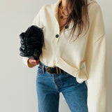 Chanel Frame Tote in Soft Lambskin