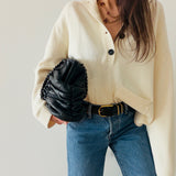 Chanel Frame Tote in Soft Lambskin