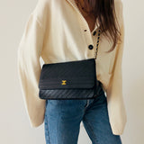Chanel Mademoiselle Classic Flap in Navy