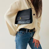Chanel Mademoiselle Classic Flap in Navy