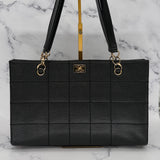 Chanel Caviar Chocolate Bar Tote Bag
