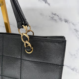 Chanel Caviar Chocolate Bar Tote Bag