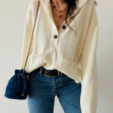 Rare Chanel Coco Mark Mini Drawstring Bag