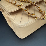 Chanel Diagonal Stitch Classic Flap with Entrupy