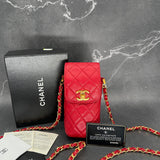 Chanel Timeless Turnlock Minibag in Red