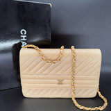 Chanel Diagonal Stitch Classic Flap with Entrupy