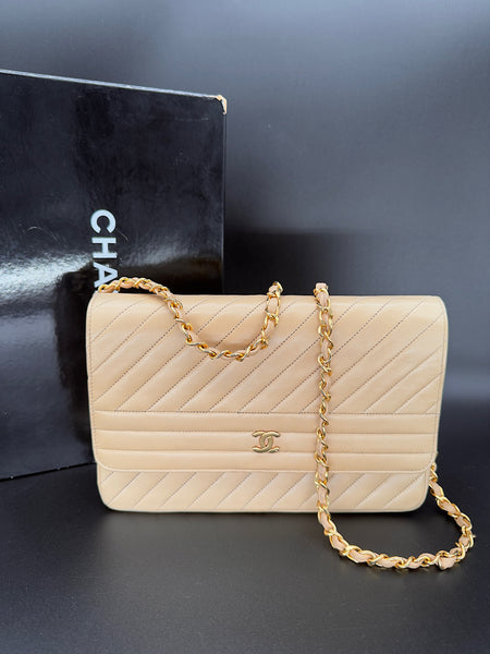 Chanel Diagonal Stitch Classic Flap with Entrupy