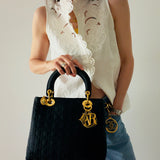 Dior Medium Lady Dior in Nylon