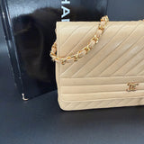 Chanel Diagonal Stitch Classic Flap with Entrupy