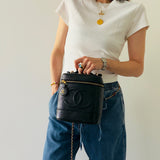 Chanel Vintage Caviar Vanity Case