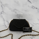 Chanel Coco Mark Silk Mini Bag